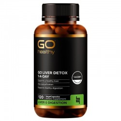 Go Healthy 高之源 护肝排毒胶囊 120粒 改善肝脏功能，护肝排毒 【保质期2028/06】