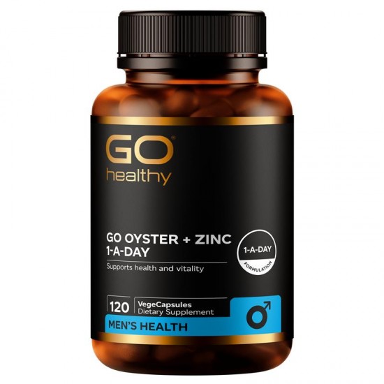 GO Healthy oyster + zinc 120c 高之源 生蚝+锌胶囊120粒 【保质期2028/01】