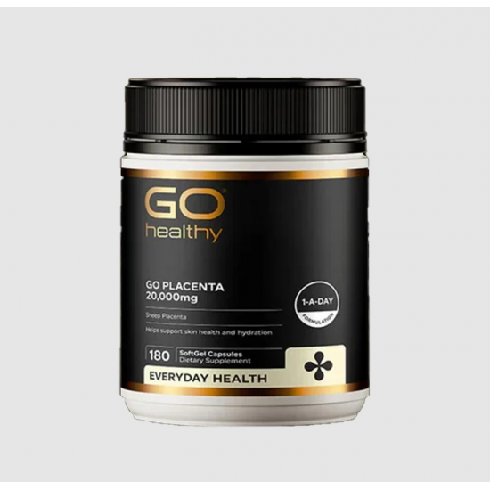 Go healthy placenta 20000mg 180c 高之源羊胎素精华胶囊 20000mg 180粒【保质期2028/01】