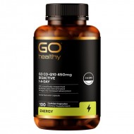Go Healthy Co-Q10 450mg 100c 高之源心脏辅酶450mg胶囊 100粒 保质期2028/03】