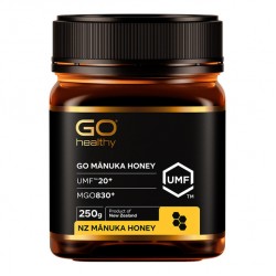 Go Healthy manuka honey UMF20+ (MGO829+) 250g 高之源麦卢卡蜂蜜 UMF20+ (MGO829+) 250g GO0381 【保质期2029/12】 Go Healthy manuka honey UMF20+ (MGO829+) 250g 高之源麦卢卡蜂蜜 UMF20+ (MGO829+) 250g GO0381 【保质期2029/12】