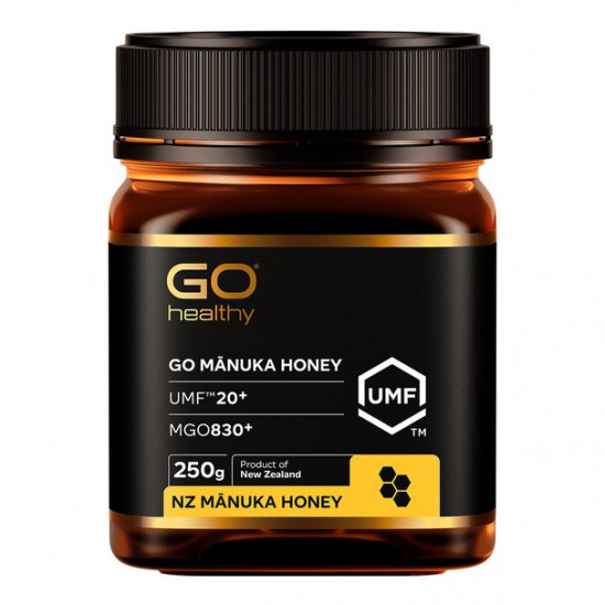 Go Healthy manuka honey UMF20+ (MGO829+) 250g 高之源麦卢卡蜂蜜 UMF20+ (MGO829+) 250g GO0381 【保质期2028/06】