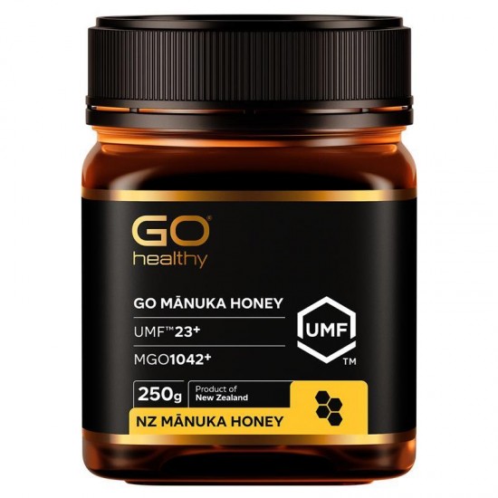 Go Healthy manuka honey UMF23+ (MGO1046+) 250g 高之源麦卢卡蜂蜜 UMF23+ (MGO1046+) 250g GO0391【保质期2028/06】
