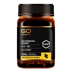 Go Healthy manuka honey UMF16+ (MGO575+) 500g 高之源麦卢卡蜂蜜 UMF16+ (MGO575+) 500g GO0373【保质期2030/03】 Go Healthy manuka honey UMF16+ (MGO575+) 500g 高之源麦卢卡蜂蜜 UMF16+ (MGO575+) 500g GO0373【保质期2030/03】