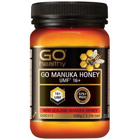 Go Healthy manuka honey UMF16+ (MGO575+) 500g 高之源麦卢卡蜂蜜 UMF16+ (MGO575+) 500g GO0373【保质期2028/12】