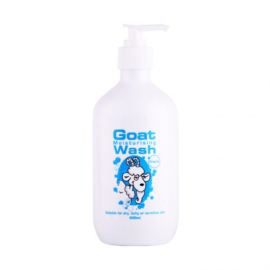 Goat Moisturising Wash 山羊奶沐浴露原味（蓝色）500ml 