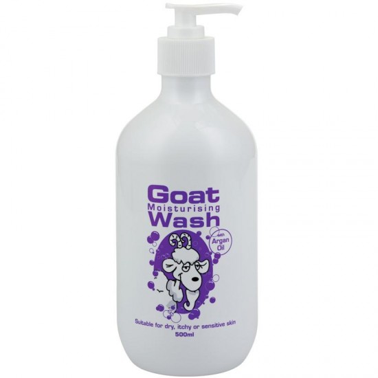 Goat摩洛哥坚果油味  山羊奶沐浴露持久留香滋润孕妇可用  500ml  
