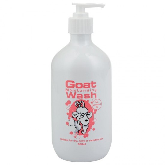 Goat Soap天然山羊奶椰子油味润肤沐浴露500ml 