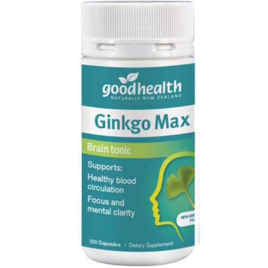 Good Health Ginkgo 8,000mg 120s 好健康银杏胶囊 【保质期2026/12】