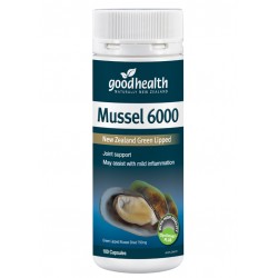 Goodhealth Mussel 6000mg 100c 【小瓶】好健康青口胶囊 6000mg 100粒【保质期2027/03】 Goodhealth Mussel 6000mg 100c 【小瓶】好健康青口胶囊 6000mg 100粒【保质期2027/03】