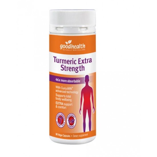Good Health Turmeric Extra Strength 好健康姜黄素强效 90粒【保质期2028/04】