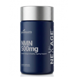 Goodhealth NMN 500 Xtra 好健康NMN加强版基因能量 60粒【保质期2029/06】