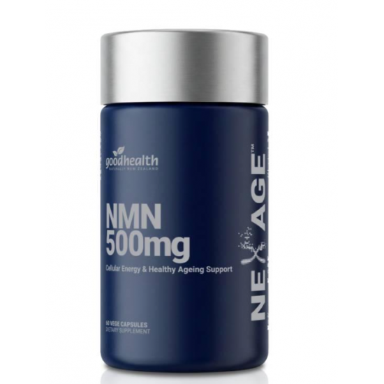 Goodhealth NMN 500 Xtra 好健康NMN加强版基因能量 60粒【保质期2029/06】