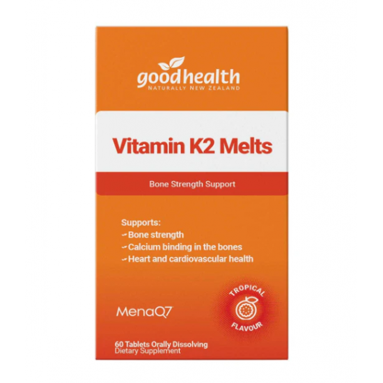 Good Health Vitamin K2 Melts 好健康维生素K2速溶片 60片【保质期2029/01】