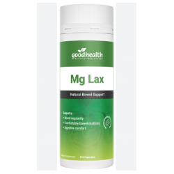 Good Health Mg Lax 好健康天然通便胶囊 120c【保质期2028/11】 Good Health Mg Lax 好健康天然通便胶囊 120c【保质期2028/11】