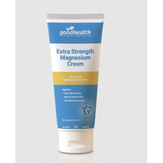 Good health extra strength magnesium cream 好健康加强版镁霜 100g【2029/06】