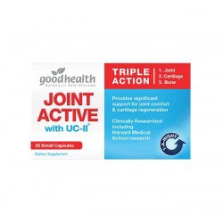 Good Health joint active with UC-II 30c 好健康三合一关节灵骨胶原胶囊 30粒【保质期2028/07】 Good Health joint active with UC-II 30c 好健康三合一关节灵骨胶原胶囊 30粒【保质期2028/07】
