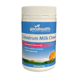 Good Health 好健康 牛初乳咀嚼片150粒 草莓味 【保质期2026/08】