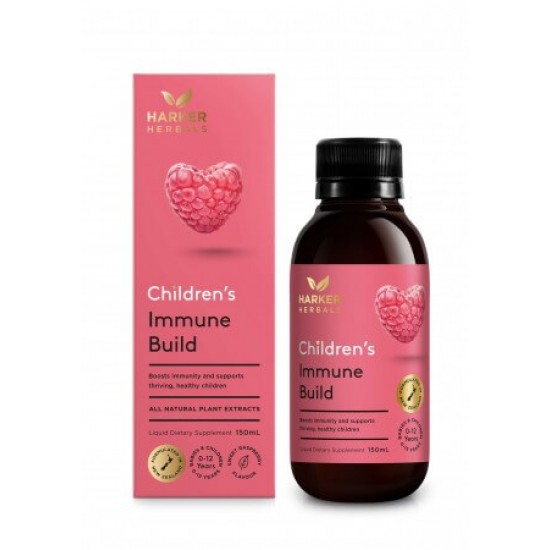 Harker Childrens Immune Build Harker Herbals 儿童免疫力增强液 150ml【保质期2025/01】