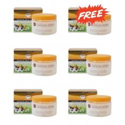 【买五送一，拍一份发6盒】JYP Manuka Honey Moist Cream 100g 蜂蜜保湿霜【保质期2027/06】