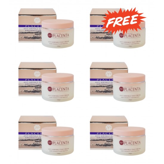 【买五送一，拍一份发6盒】JYP Anti-Wrinkle Day Cream 100g 羊胎素抗皱日霜 100g【保质期2027/10】