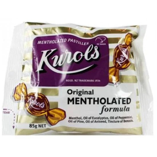 Kurols Dual Action original mentholated 85g Kurols 双效原味薄荷糖【保质期2027/04】