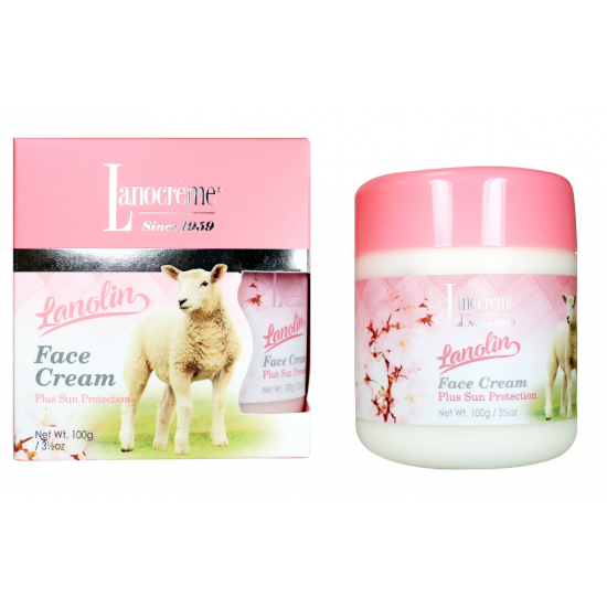 Lanocreme Lanolin with VE Plus Sun Protection 100g 兰侬防晒绵羊油 VE 100g【保质期2025/01】
