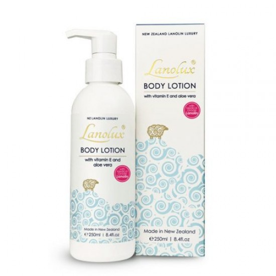 Nature's Beauty Lanolux Body Lotion 250ml 自然美绵羊油身体乳液 250ml 【保质期2027/03】