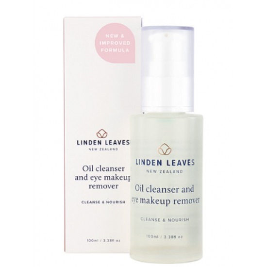 【单瓶包邮】Linden leaves oil cleanser & eye makeup remover 100ml 玫瑰洁面卸妆油【保质期2028/02】