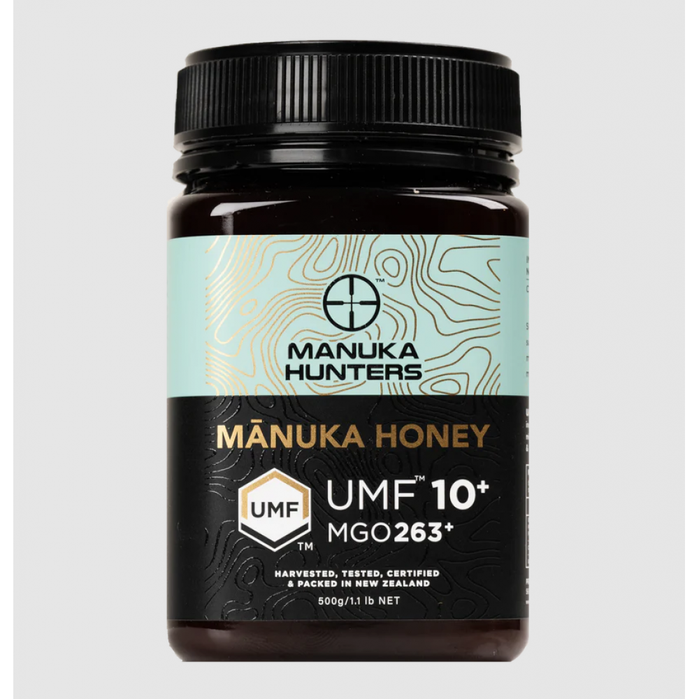 Manuka Hunters 麦卢卡猎人 麦卢卡蜂蜜 UMF10+/MGO263+ 500g【保质期2031.08】