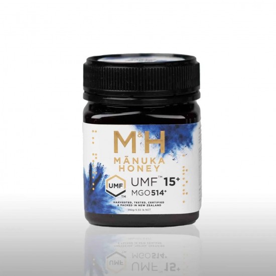 【单瓶包邮包税】M&H Manuka Honey MH蜂蜜 UMF15+ 250g【保质期2028/12】