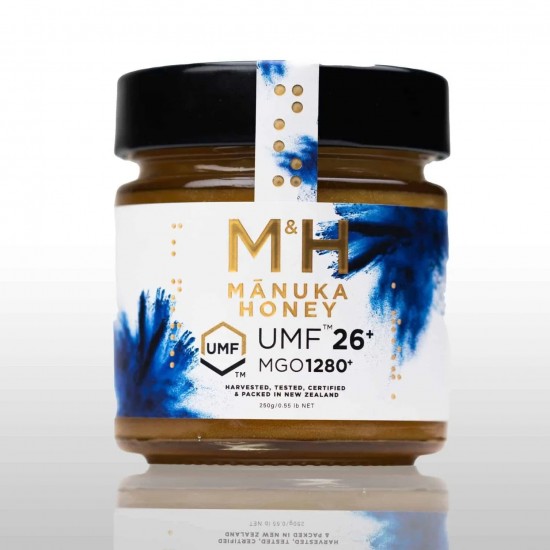 【单瓶包邮包税】	M&H Manuka Honey MH蜂蜜 UMF26+ 250g【保质期2028/12】