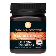 【单瓶包邮包税】Manuka Doctor UMF20+250g 麦卢卡医生UMF20+ 蜂蜜 250g【保质期2026/11】
