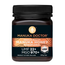 【单瓶包邮包税】Manuka Doctor UMF22+250g 麦卢卡医生UMF22+ 蜂蜜 250g【保质期2027/03】 【单瓶包邮包税】Manuka Doctor UMF22+250g 麦卢卡医生UMF22+ 蜂蜜 250g【保质期2027/03】
