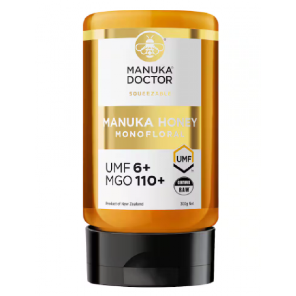 Manuka Doctor 麦卢卡医生 蜂蜜挤压款 300g【保质期2027.04】