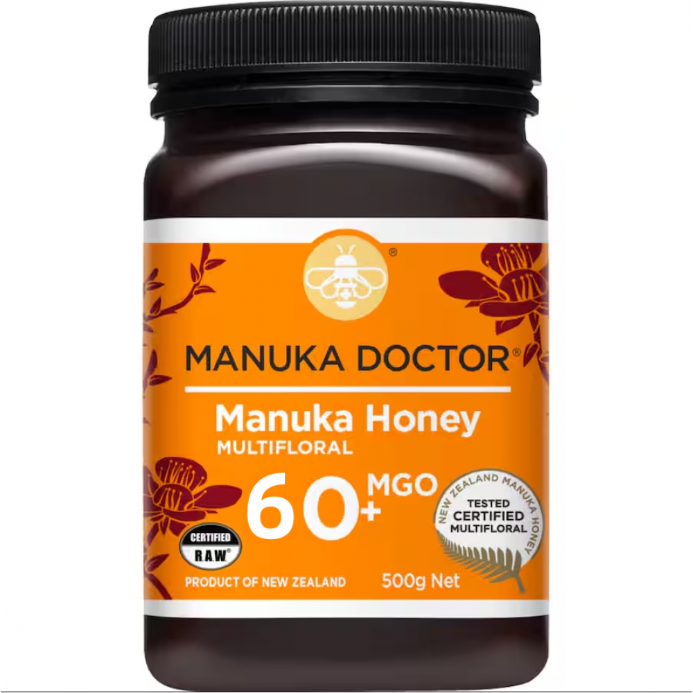 Manuka Doctor 麦卢卡医生 麦卢卡蜂蜜 MGO60+ 500g【保质期2028.11】