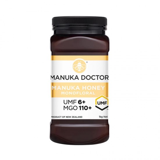 【单瓶包邮包税】Manuka Doctor UMF6+ 1kg 麦卢卡医生UMF6+ 蜂蜜 1kg【保质期2027/05】