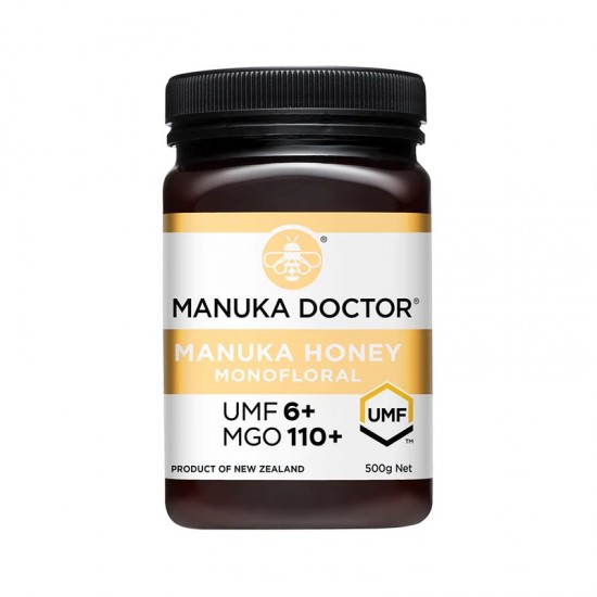 【单瓶包邮包税】Manuka Doctor UMF6+ 500g 麦卢卡医生UMF6+ 蜂蜜 500g【2027/01】