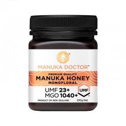 【单瓶包邮包税】Manuka Doctor UMF23+250g 麦卢卡医生UMF23+ 蜂蜜 250g【保质期2027/02】 【单瓶包邮包税】Manuka Doctor UMF23+250g 麦卢卡医生UMF23+ 蜂蜜 250g【保质期2027/02】