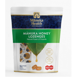 Manuka health honey Propolis lozenges mgo400+ 250g 蜜纽康蜂胶糖250g【保质期2028/10】 Manuka health honey Propolis lozenges mgo400+ 250g 蜜纽康蜂胶糖250g【保质期2028/10】