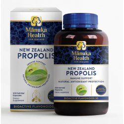 【单瓶包邮】Manuka Health 蜜纽康 蜂胶胶囊 300粒【新包装】 【保质期2027/01】 【单瓶包邮】Manuka Health 蜜纽康 蜂胶胶囊 300粒【新包装】 【保质期2027/01】