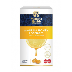 Manuka Health Lemon Lozenges 400 蜜纽康MGO 400 麦卢卡蜂蜜润喉糖柠檬味 15粒【保质期2027/09】 Manuka Health Lemon Lozenges 400 蜜纽康MGO 400 麦卢卡蜂蜜润喉糖柠檬味 15粒【保质期2027/09】