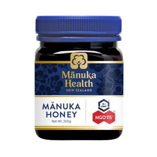 Manuka Health MGO115+/UMF6+ 250g 蜜纽康麦卢卡蜂蜜 MGO115+/UMF6+ 250g【保质期2027/03】