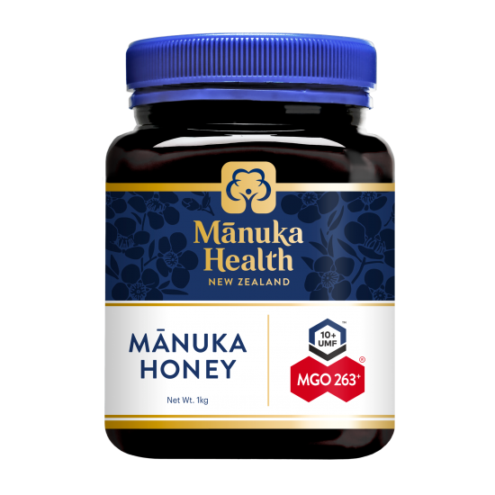 Manuka Health 蜜纽康 MGO263+/UMF 10+ 麦卢卡蜂蜜 1kg 修复肠胃功能【保质期2027/10】