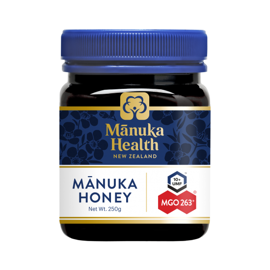 【单瓶包邮】Manuka Health 蜜纽康MGO263+/UMF 10+麦卢卡蜂蜜250g 【保质期2027/03】