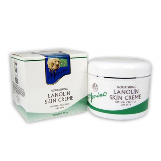 Merino Lanolin Skin Creme 美丽诺绵羊油 200g 【保质期2028/09】