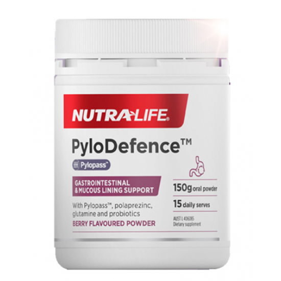 Nutra Life PyloDefence Berry Flavoured Powder 150g 纽乐胃粉(抗幽门螺旋杆菌)150g【保质期2027/04】
