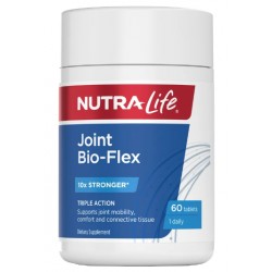 Nutra Life Joint Bio-Flex 60c 纽乐 10倍强度关节灵白金版 60粒 【保质期2026/09】 Nutra Life Joint Bio-Flex 60c 纽乐 10倍强度关节灵白金版 60粒 【保质期2026/09】