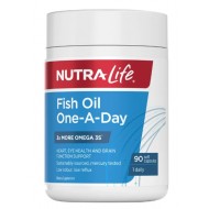Nutralife 纽乐 三倍浓缩深海鱼油 90粒 每日一粒 【保质期2027/11】