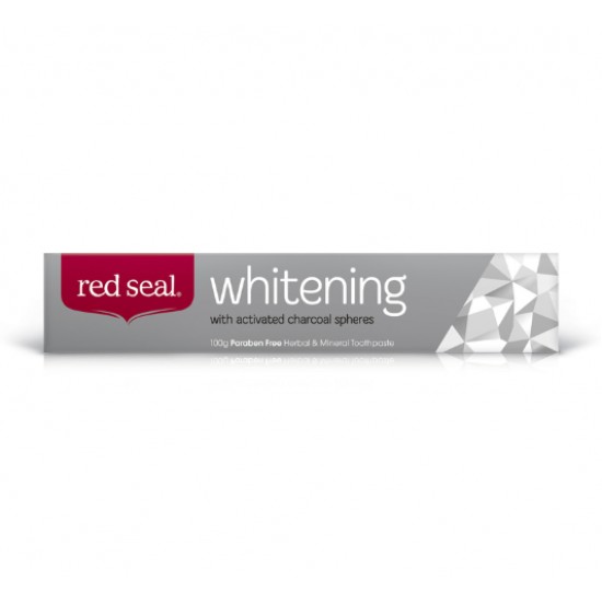 Red Seal whitening Paraben free herbal & mineral toothpaste 红印美白牙膏 100g 【保质期2025/03】